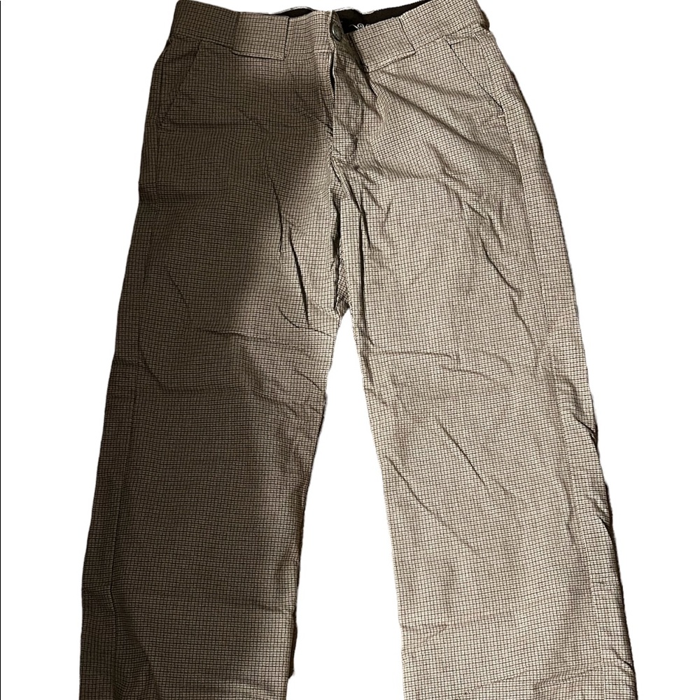 Lee wide leg tweed pattern slacks